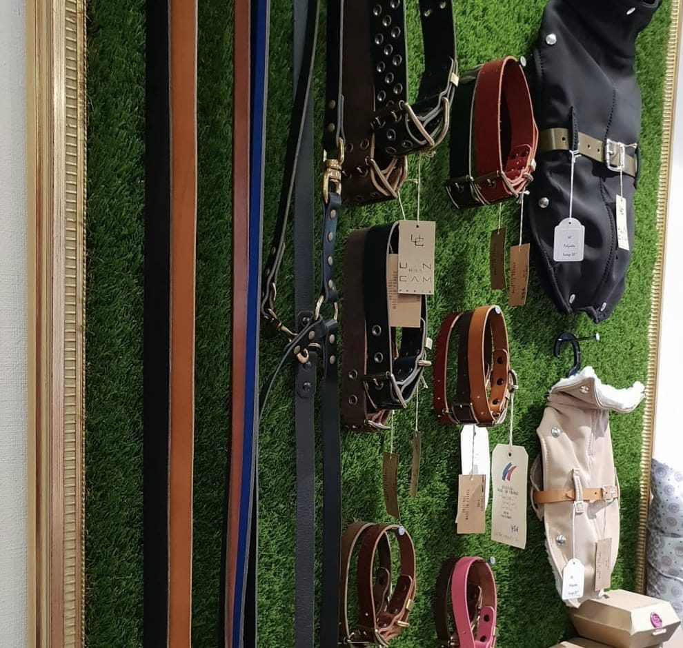 Mur sellerie cuir premium La Ménagerie Saint Maur